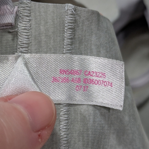 Victoria's Secret PINK Lilac Purple Strappy Back Triangle Bralette Size‎ Large - Picture 6 of 6